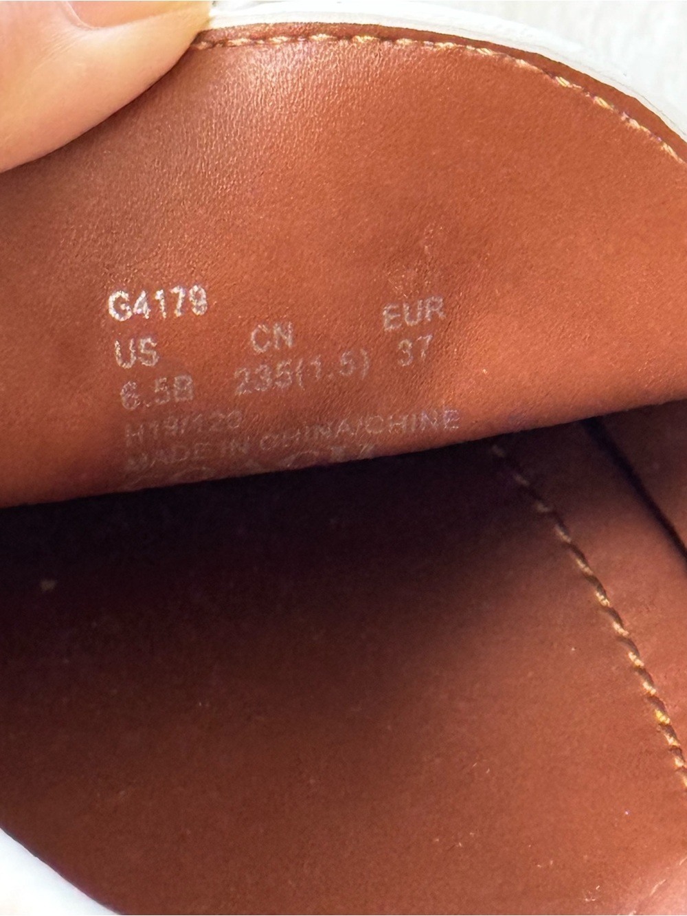 Coach Cream Leather Bow Tassel Loafers - Picture 8 of 12